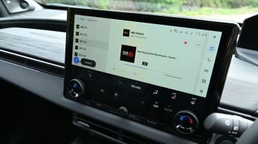 Toyota C-HR+ - infotainment screen 