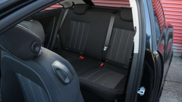 Vauxhall Corsa Black Edition seats