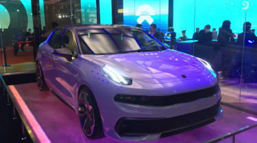 Lynk and Co 03 concept saloon car