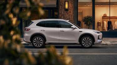 Refreshed Geely EX5 - side