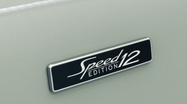 Bentley Speed Edition 12 range - badge