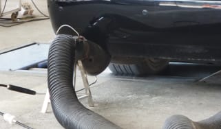 Emissions testing pipe