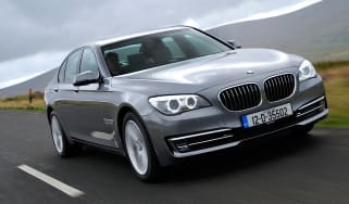BMW 730d front action