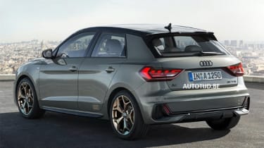 Audi A1 - leak grey rear