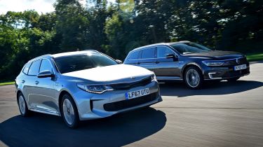 Kia Optima PHEV vs Volkswagen Passat GTE