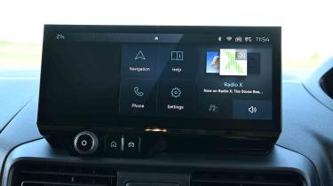 Peugeot E-Partner - infotainment