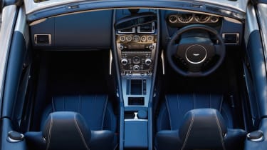 Aston Martin Virage Volante convertible dash