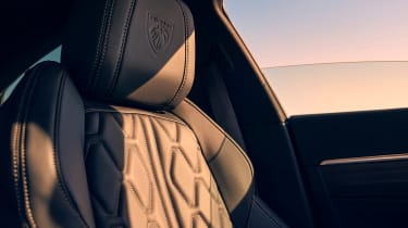 Peugeot 508 facelift - seats