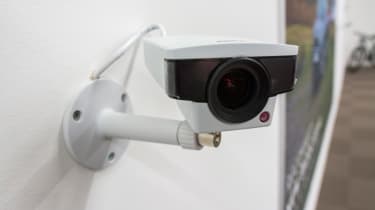 Wall mounted camera