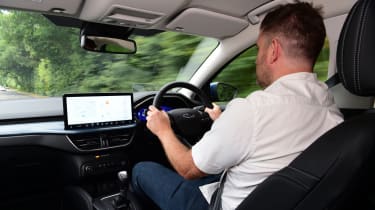 Ford Focus Estate long term test - Steve Walker driving