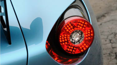 Aston Martin V12 Zagato rear light detail