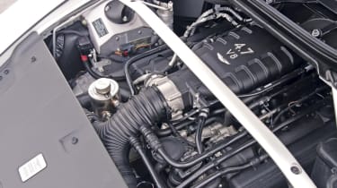 Aston Martin Vantage S engine