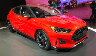 New Hyundai Veloster - Detroit front
