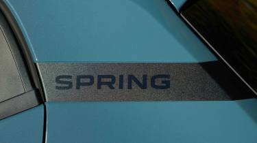 Dacia Spring Extreme 65 - side detail