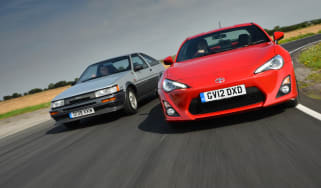 Toyota AE86 vs GT 86 header