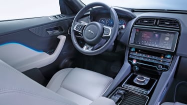Jaguar F-Pace - interior