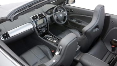 Jaguar XKR Convertible interior