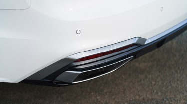Audi A5 Coupe - exhaust
