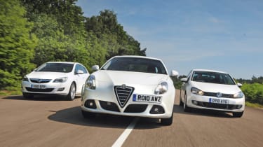 Alfa Giulietta vs Rivals