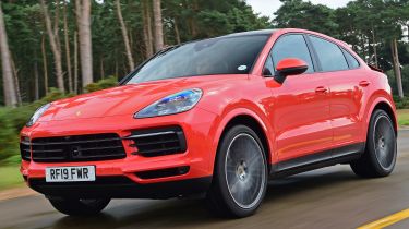 Porsche Cayenne Coupe - front tracking