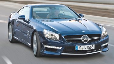 Mercedes SL65 AMG front