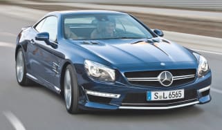 Mercedes SL65 AMG front