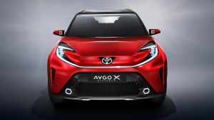 Toyota Aygo X prototype - studio full front