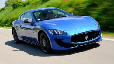 Maserati GranTurismo Sport front tracking