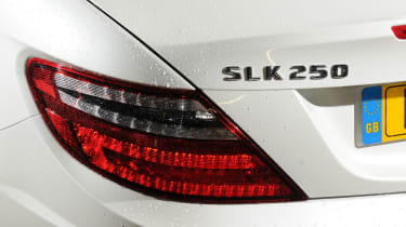 Mercedes SLK 250 badge