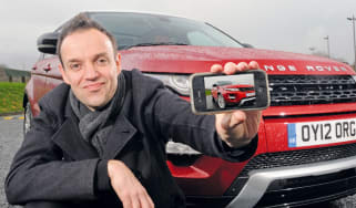 Range Rover Evoque front static