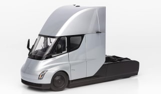 Tesla Semi Truck model - front 3/4