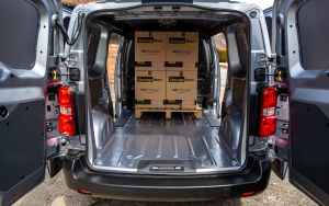 Toyota Proace Electric van - rear loadspace
