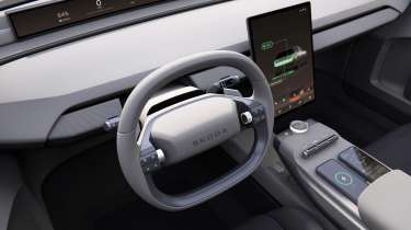 Skoda Vision O - dash