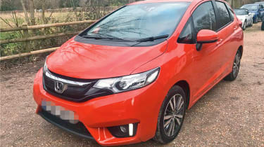 repaired honda jazz