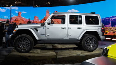 2024 Jeep Wrangler at New York Auto Show - side