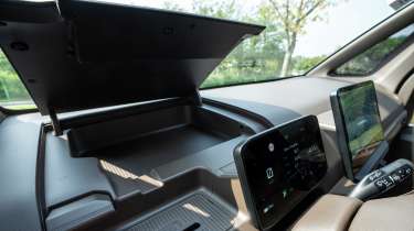 Kia PV5 - interior storage