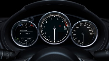 2024 Mazda MX-5 – dial cluster