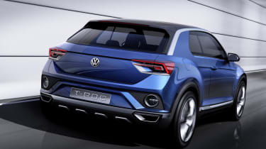VW T-ROC concept 2014 - rear