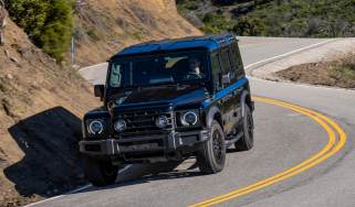 Ineos Grenadier Black Edition - front cornering