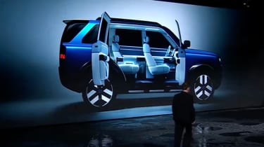 Freelander 97 Concept - doors open