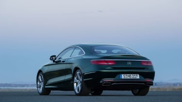 Mercedes S-Class Coupe - rear 