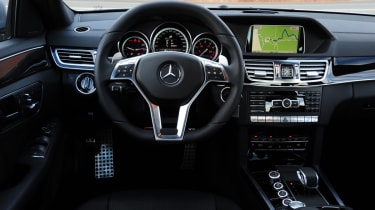 Mercedes E63 AMG interior