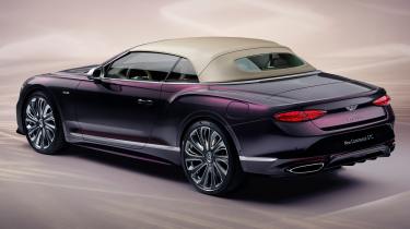 Bentley Continental GTC Mulliner - rear 3/4
