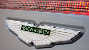 Aston Martin DB9 Volante badge