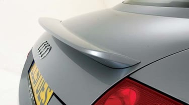 Rear view of Audi TT