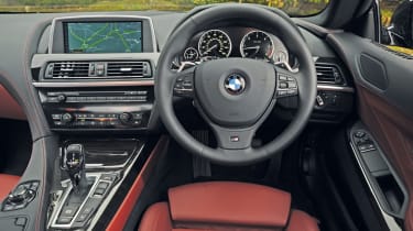 BMW 640d Coupe M Sport dash
