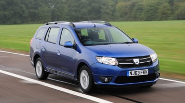 Dacia Logan MCV front action