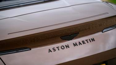 Aston Martin DB12 Volante - tailgate badging