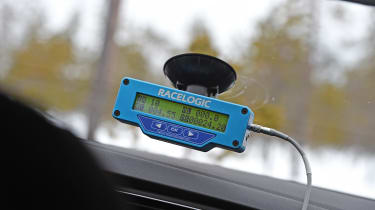Winter tyre test - test equipment