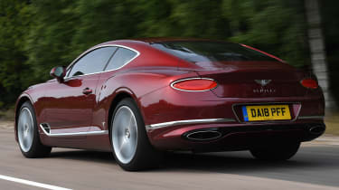  Bentley Continental GT - rear tracking
